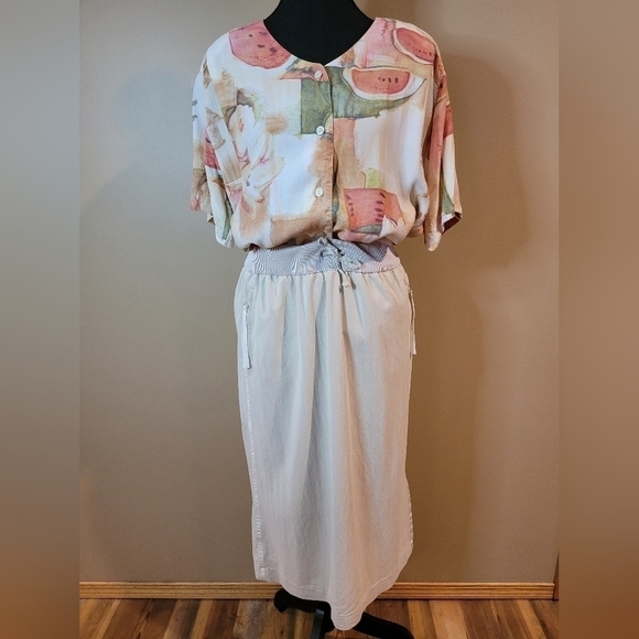 ZAFFIRI Vintage Jacket and Skirt Set, Cream, Made in Germany, Size 10 (UK 12) - Picture 5 of 16